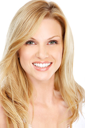 Woman with a beautiful smile